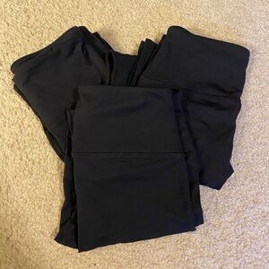 BUNDLE: Black Leggings NWOT - 3 Pairs